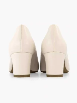 Graceland Hoge Hakken-Beige Pump Blokhak