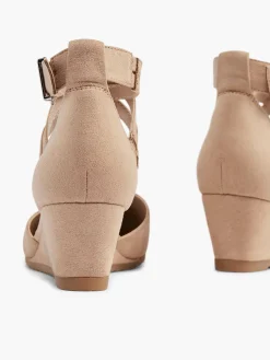 Graceland Pumps-Beige Pump Gesp