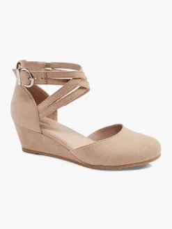 Graceland Pumps-Beige Pump Gesp