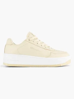 Champion Sneakers-Beige Rebound Platform Low