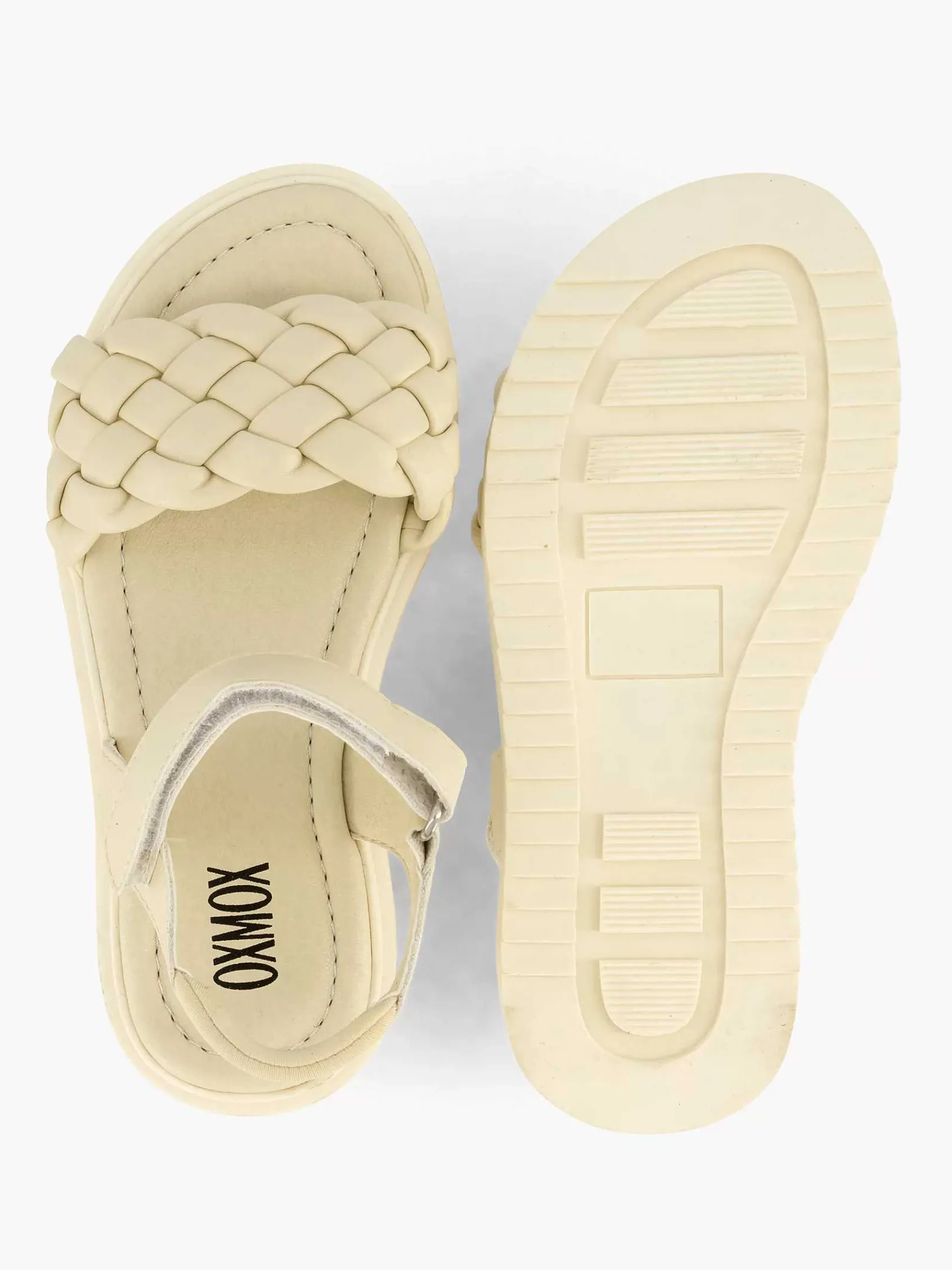 Oxmox Jongensschoenen-Beige Sandaal