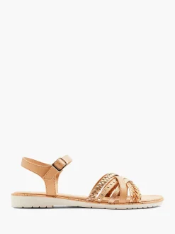 Graceland Sandalen-Beige Sandaal