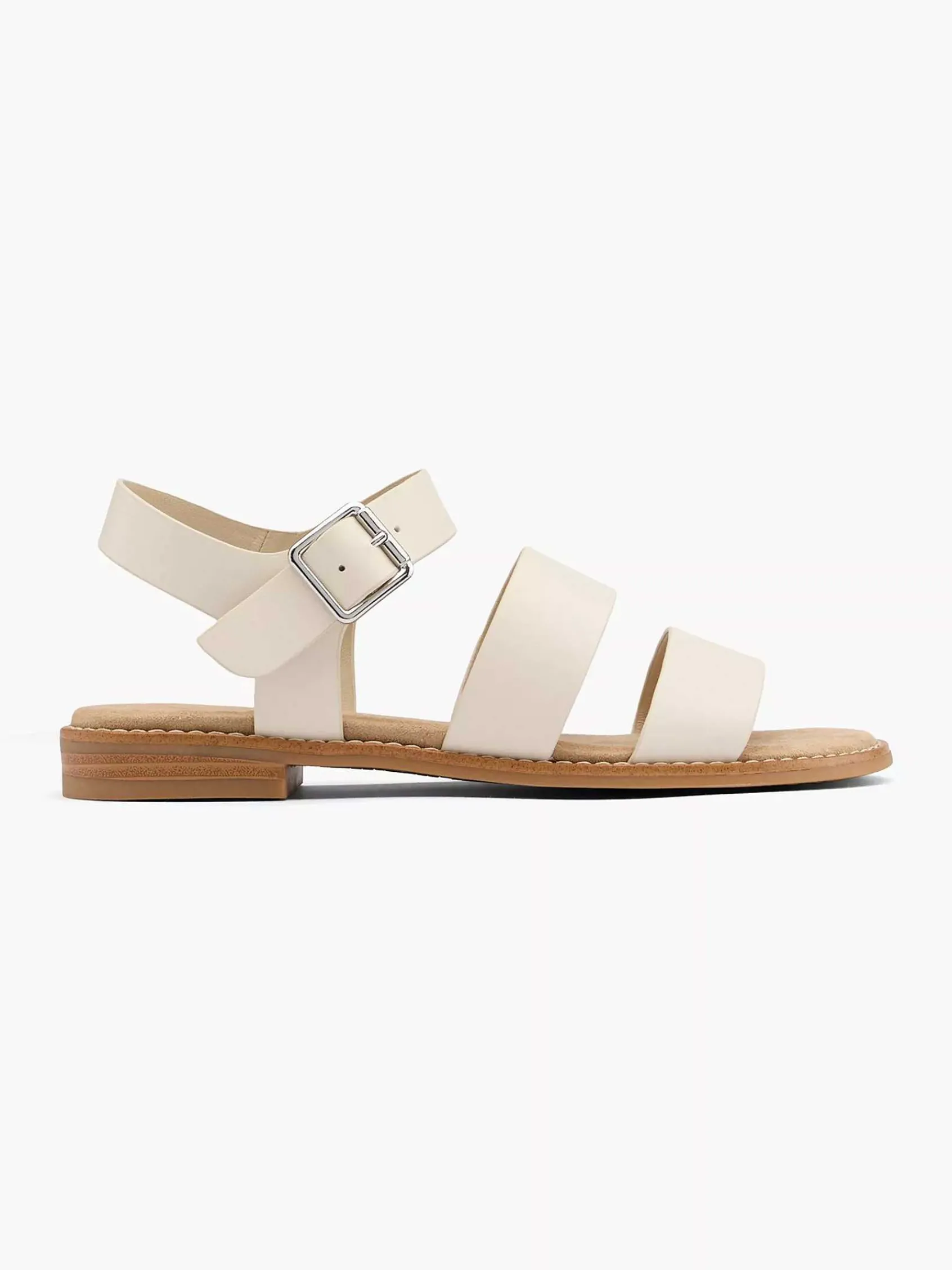 Graceland Sandalen-Beige Sandaal