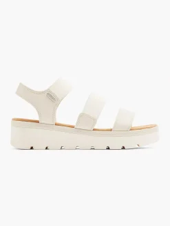 Esprit Sandalen-Beige Sandalette