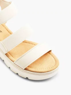 Esprit Sandalen-Beige Sandalette