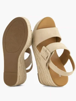 Graceland Sandalen-Beige Sandalette