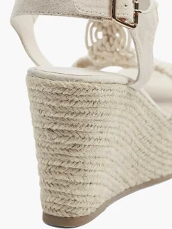 Graceland Sandalen-Beige Sandalette Sleehak