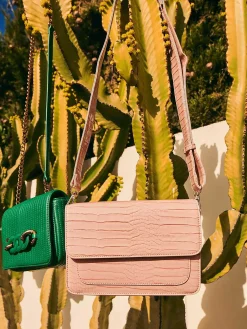 Oxmox Online Exclusive Accessoires-Beige Schoudertas