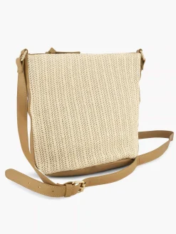 Graceland Online Exclusive Accessoires-Beige Schoudertas Gevlochten