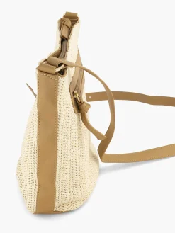 Graceland Online Exclusive Accessoires-Beige Schoudertas Gevlochten