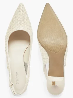 Graceland Pumps-Beige Slingback Pump