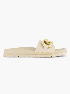 Oxmox Slippers-Beige Slipper Sierketting
