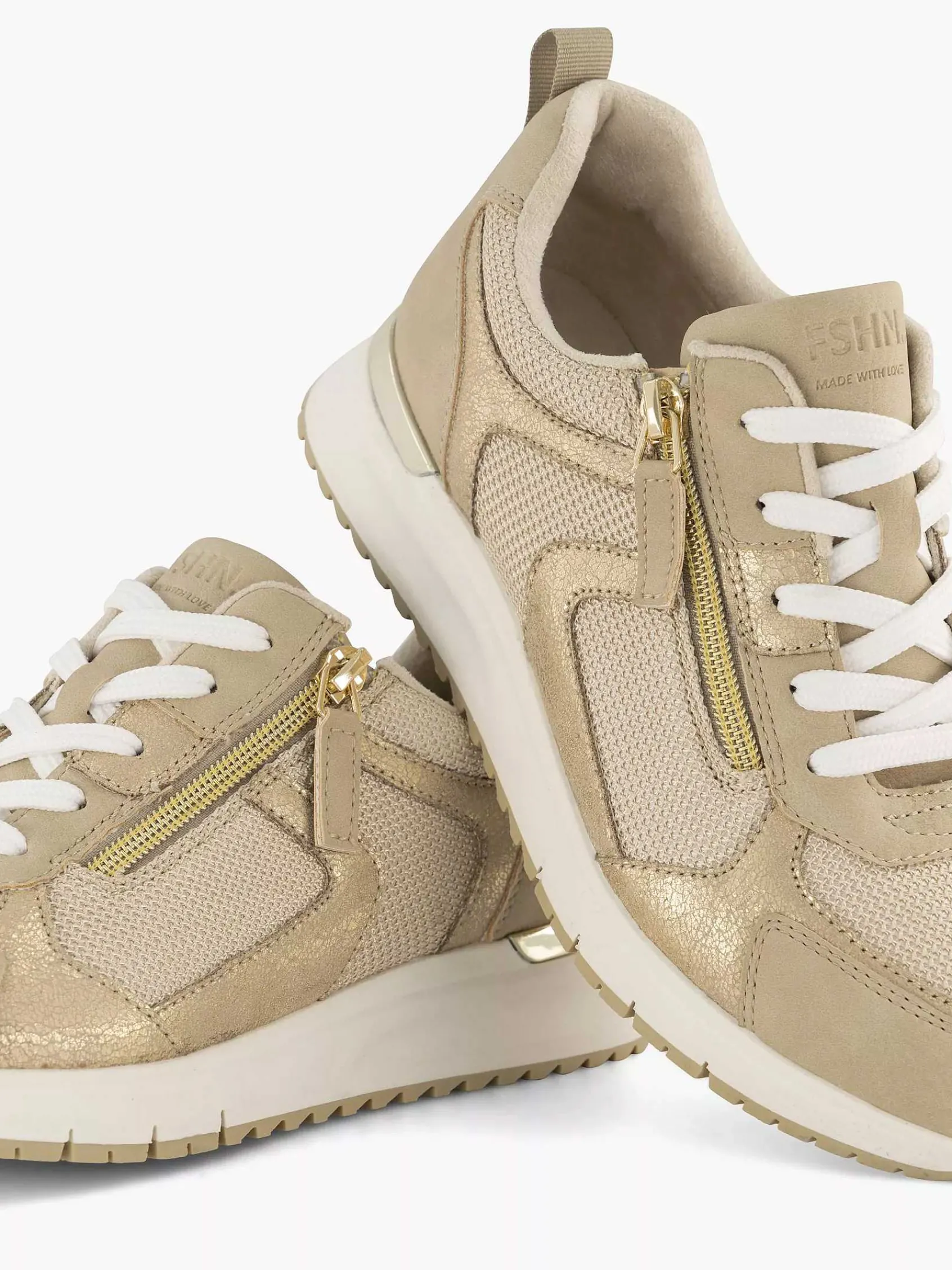Easy Street Comfort Schoenen-Beige Sneaker
