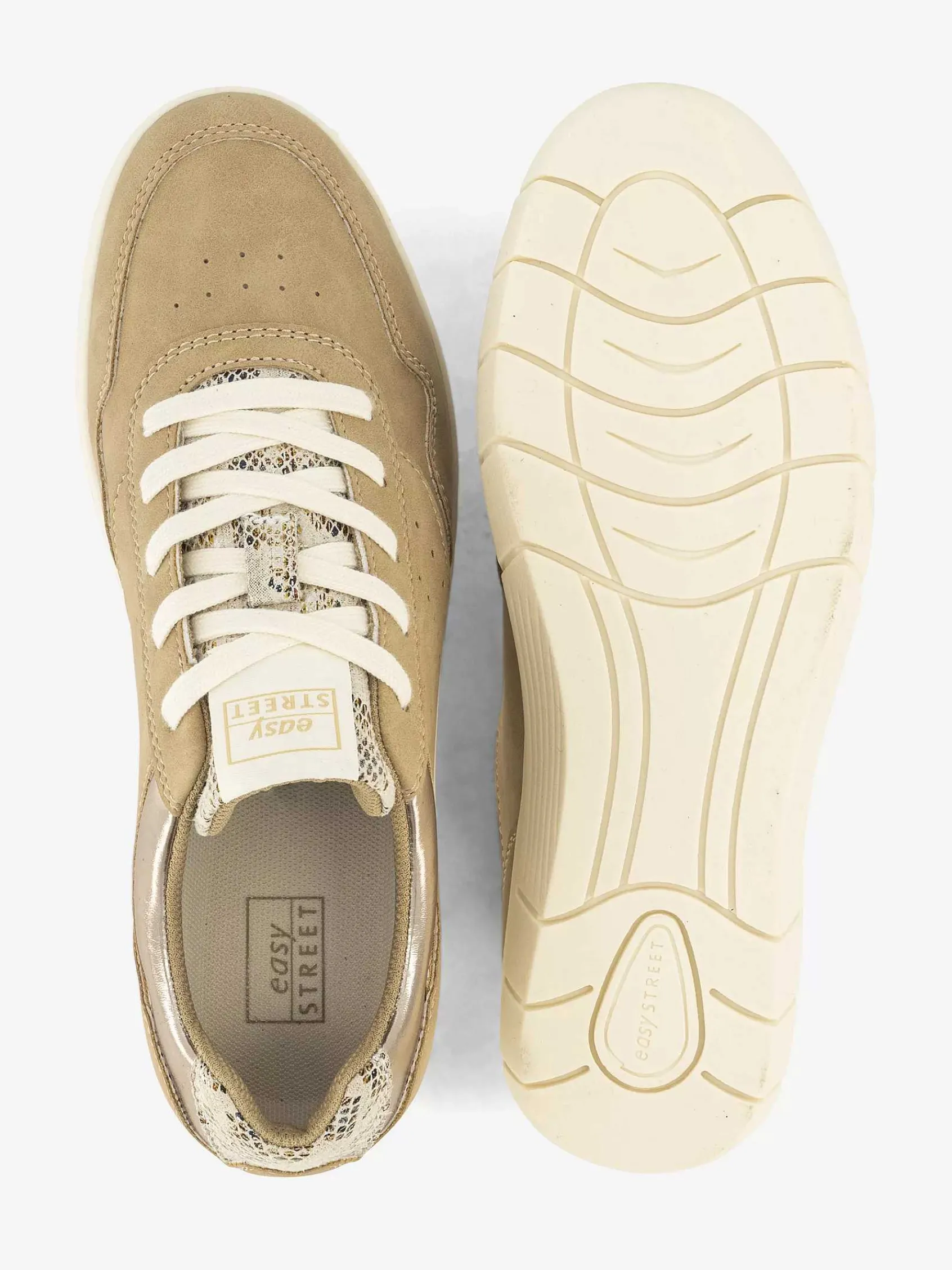 Easy Street Sneakers-Beige Sneaker