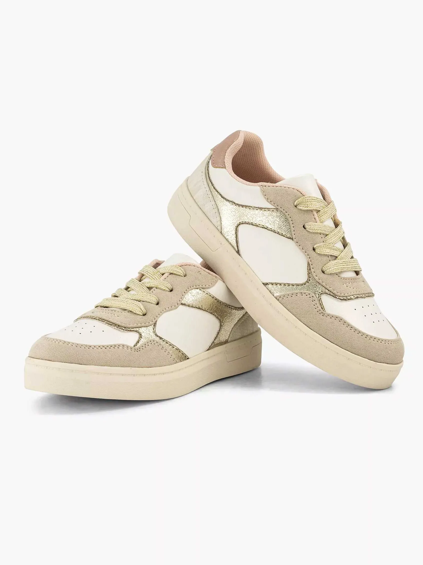 Graceland Jongensschoenen-Beige Sneaker