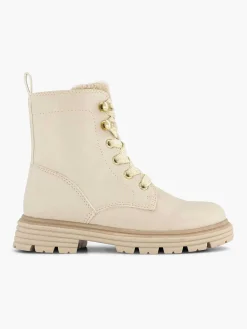 Oxmox Jongensschoenen-Beige Veterboot