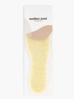 vanHaren Jongensschoenen-Beige Wollen Zool 23-35