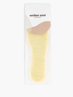 vanHaren Jongensschoenen-Beige Wollen Zool 23-35