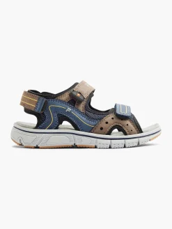 FILA Jongensschoenen-Blauw/ Bruine Sandaal