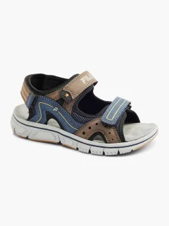 FILA Jongensschoenen-Blauw/ Bruine Sandaal