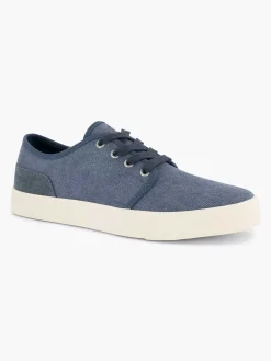 Memphis One Sneakers-Blauwe Canvas Sneaker