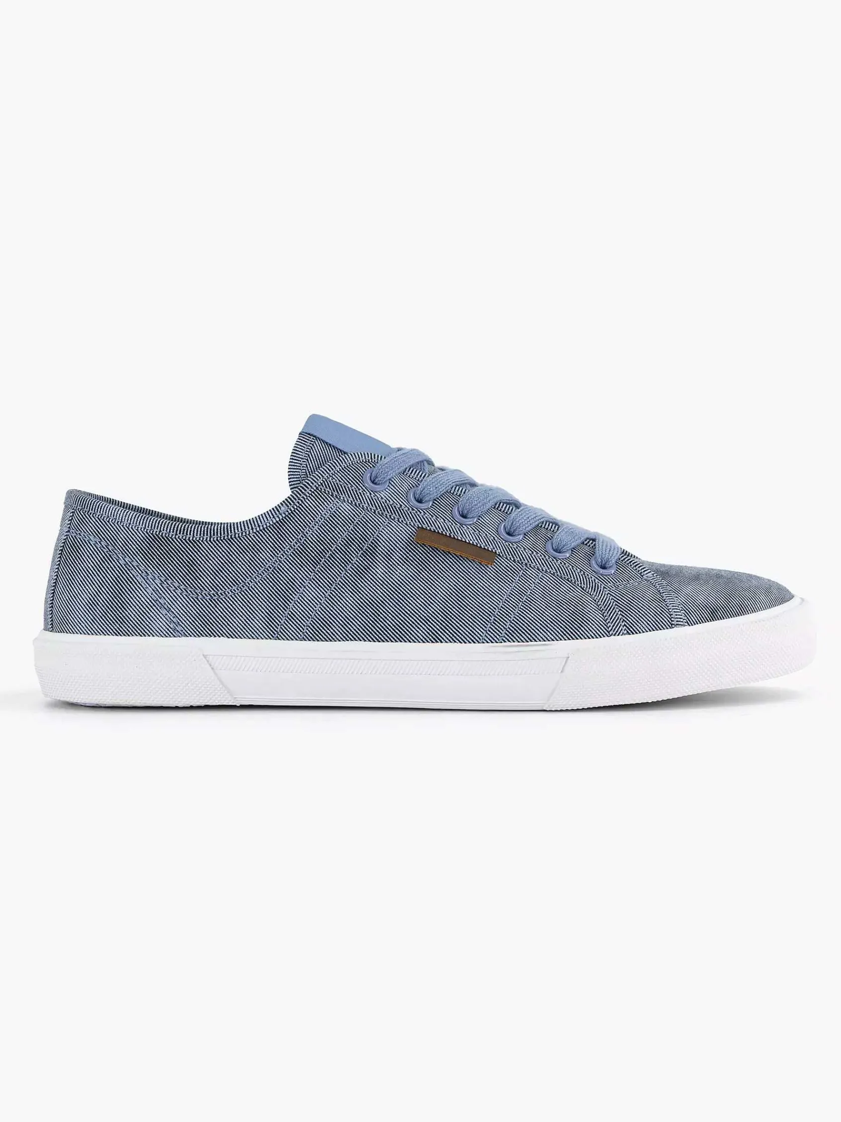 Memphis One Sneakers-Blauwe Canvas Sneaker