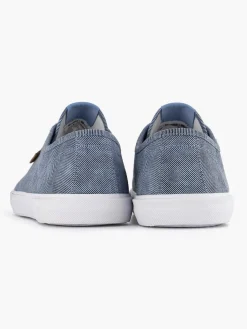 Memphis One Sneakers-Blauwe Canvas Sneaker