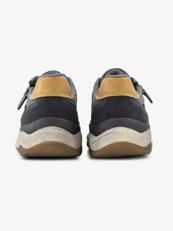 Easy Street Instappers-Blauwe Comfort Veterschoen