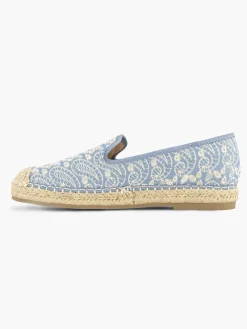 Graceland Instappers-Blauwe Espadrille