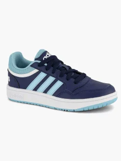 adidas Jongensschoenen-Blauwe Hoops 3.0 K