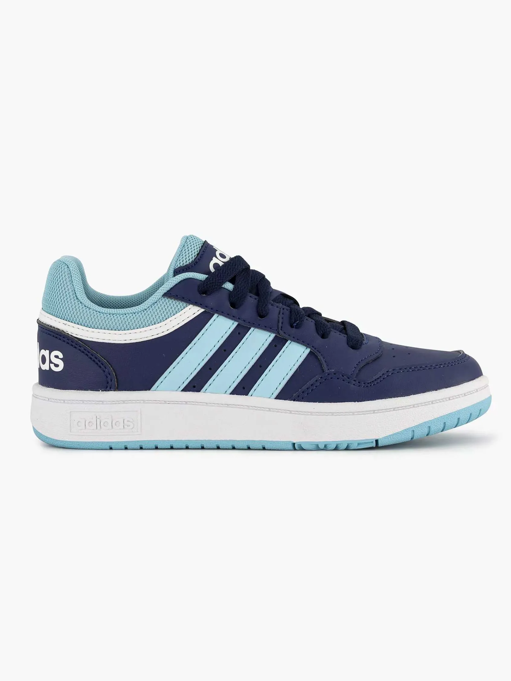 adidas Jongensschoenen-Blauwe Hoops 3.0 K