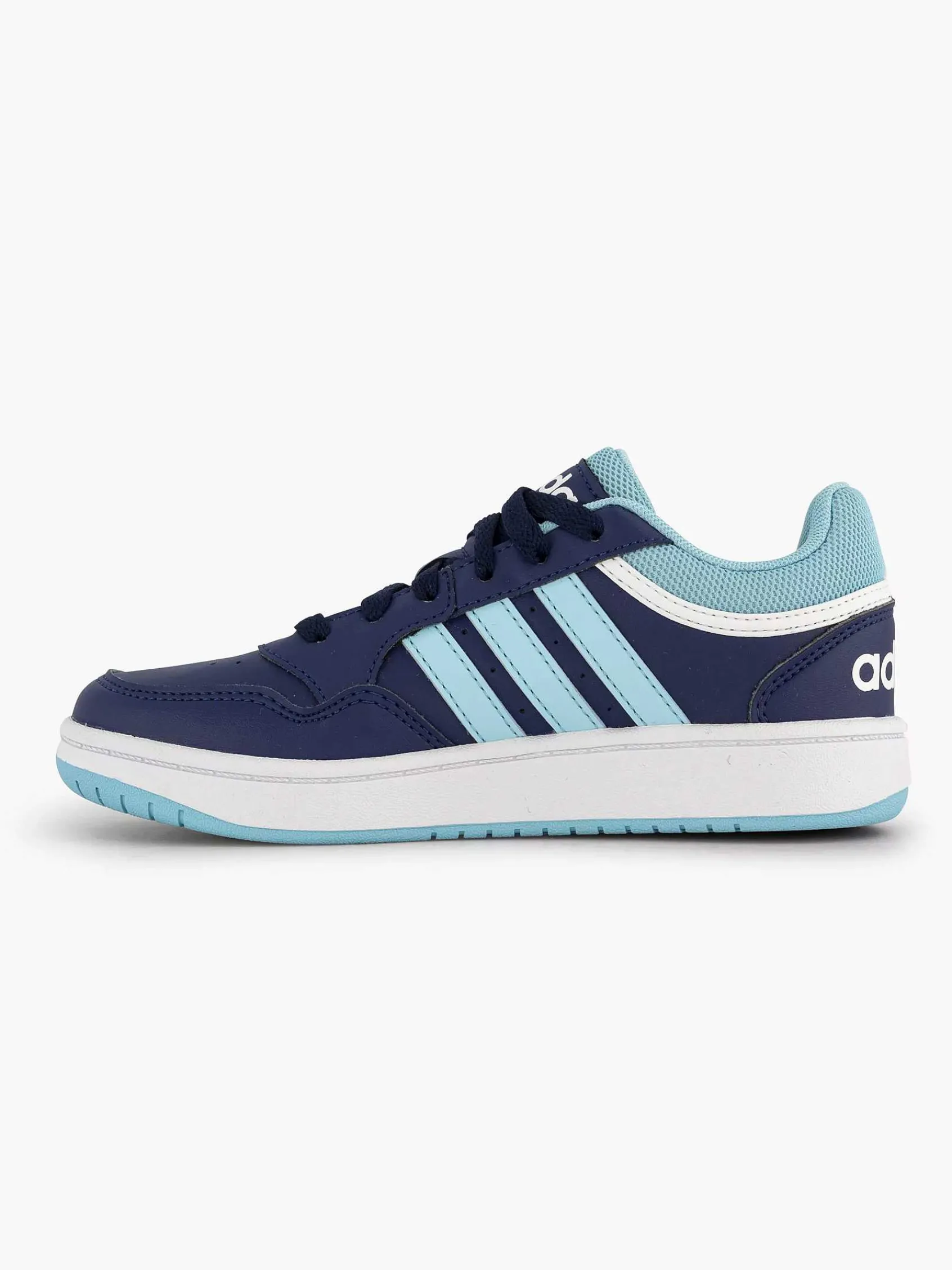 adidas Jongensschoenen-Blauwe Hoops 3.0 K