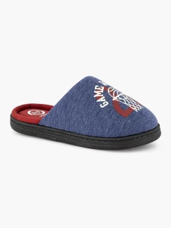 Vty Jongensschoenen-Blauwe Instap Pantoffel