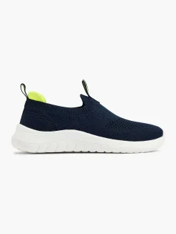 Vty Jongensschoenen-Blauwe Instapper