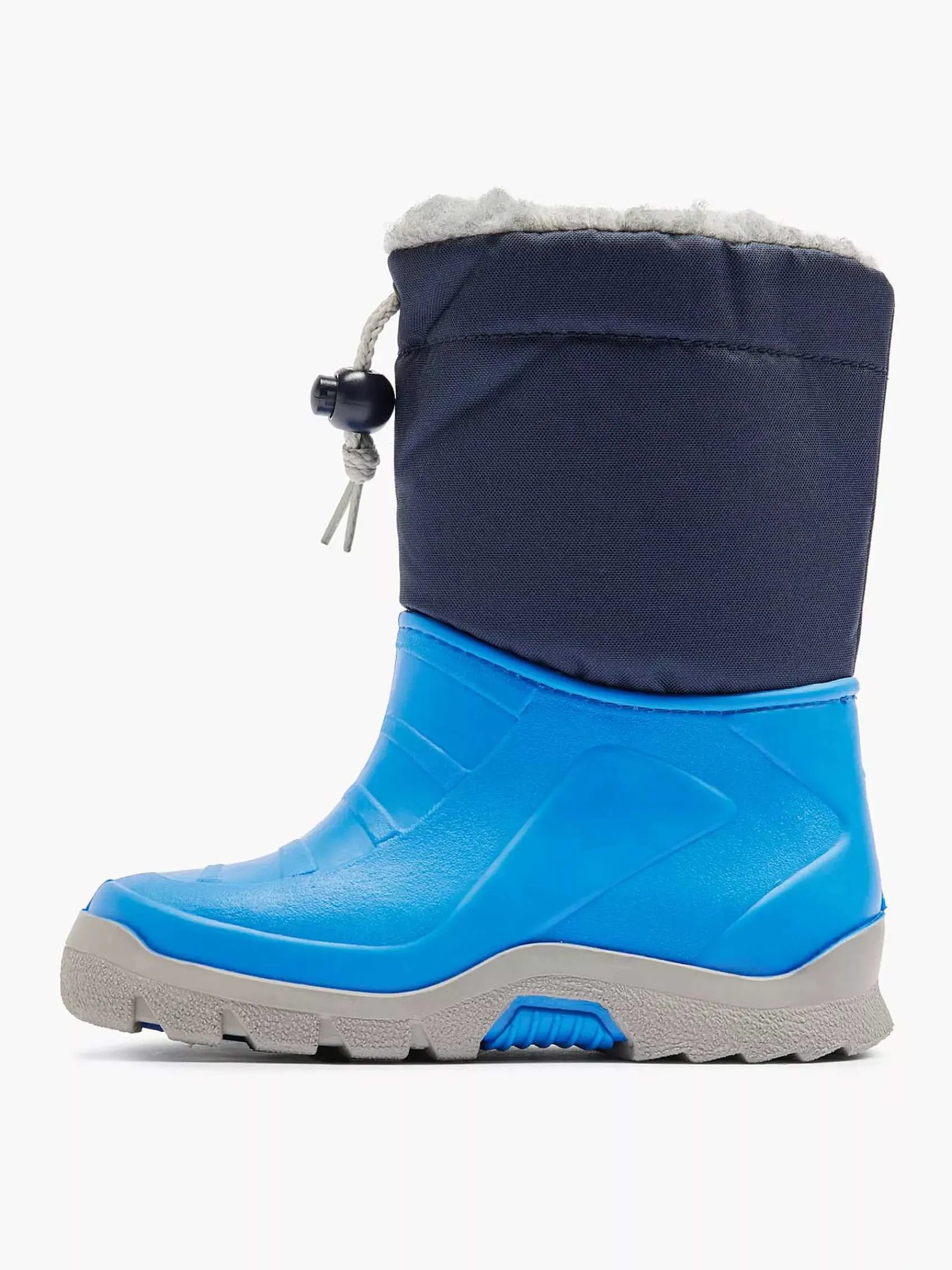 Jurassic World Babyschoenen-Blauwe Regenlaars Dino Gevoerd