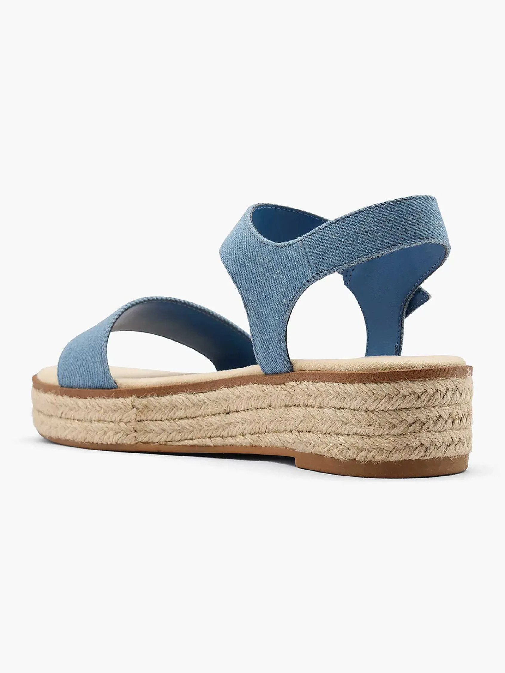 Graceland Sandalen-Blauwe Sandaal