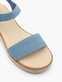 Graceland Sandalen-Blauwe Sandaal