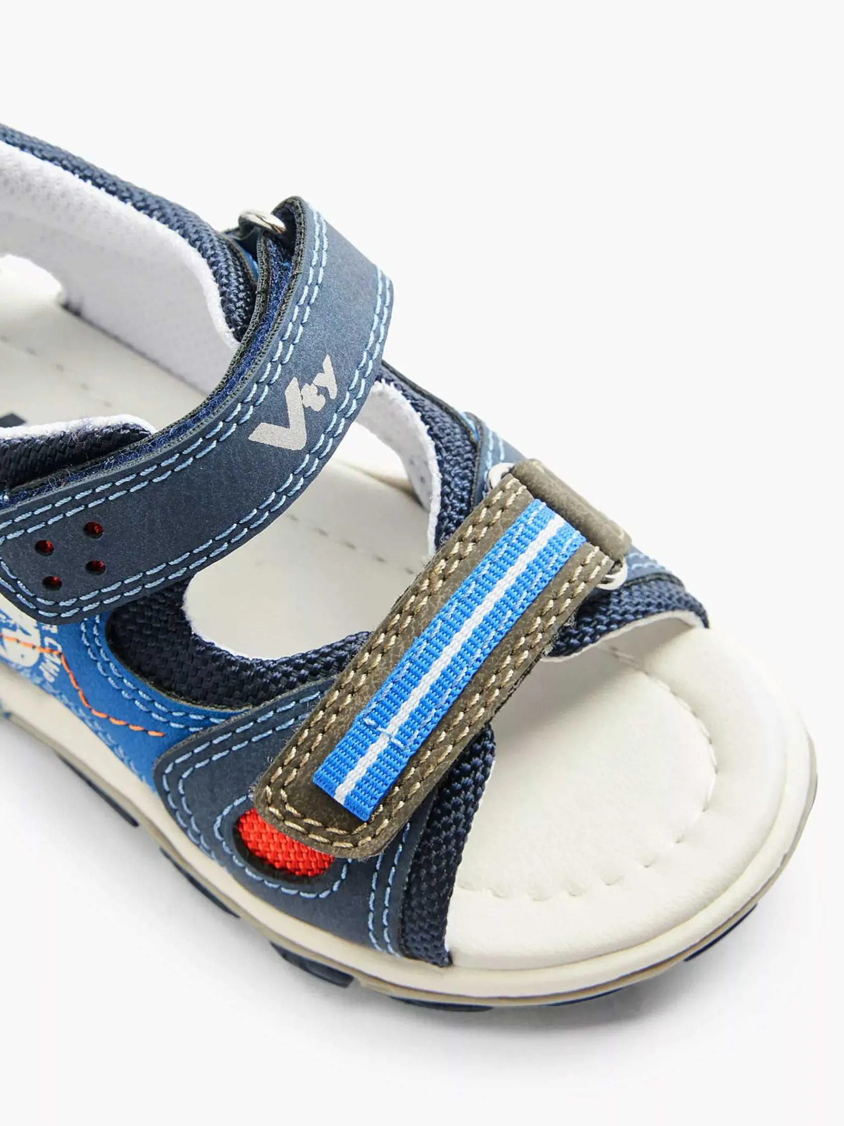 Vty Jongensschoenen-Blauwe Sandaal