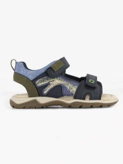 Vty Jongensschoenen-Blauwe Sandaal