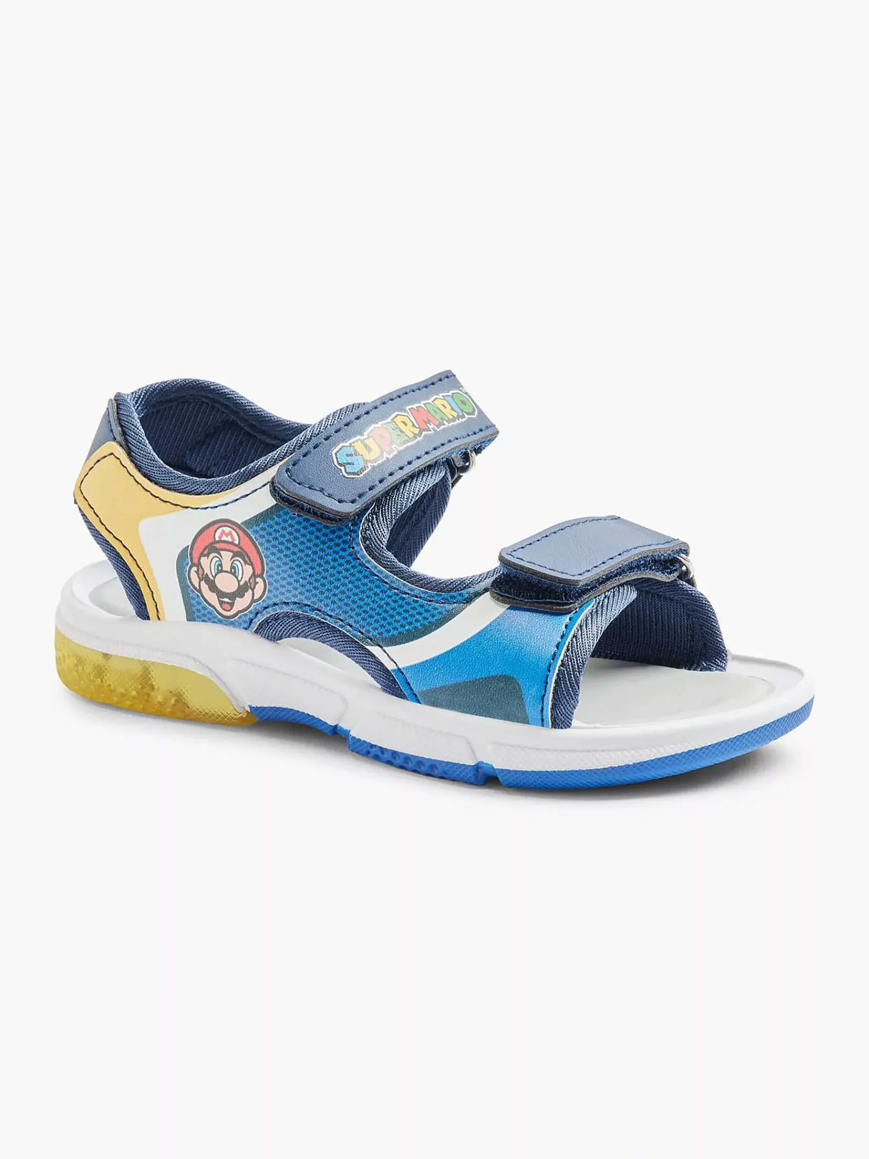 Super Mario Babyschoenen-Blauwe Sandaal