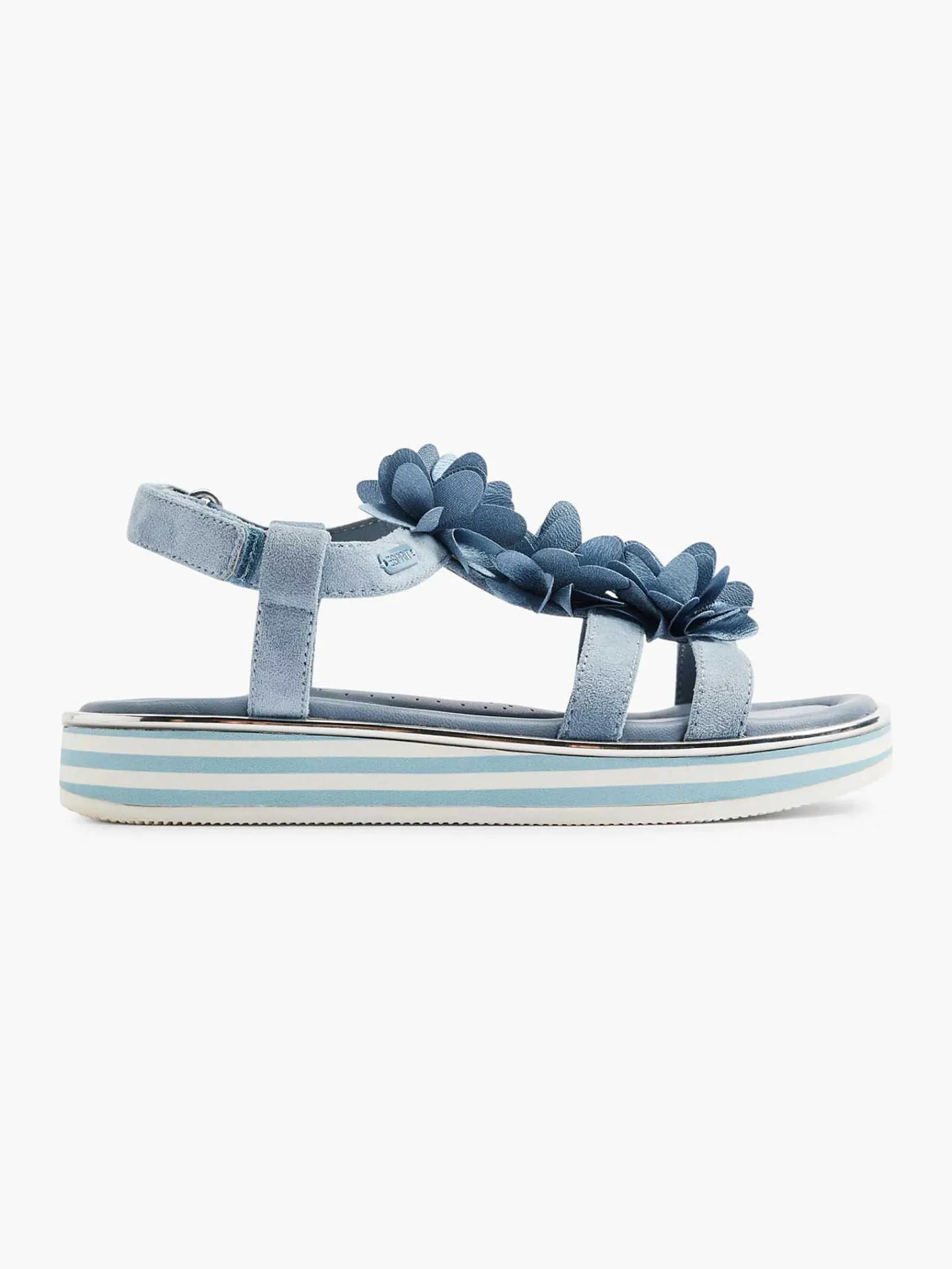 Esprit Jongensschoenen-Blauwe Sandaal Bloemen