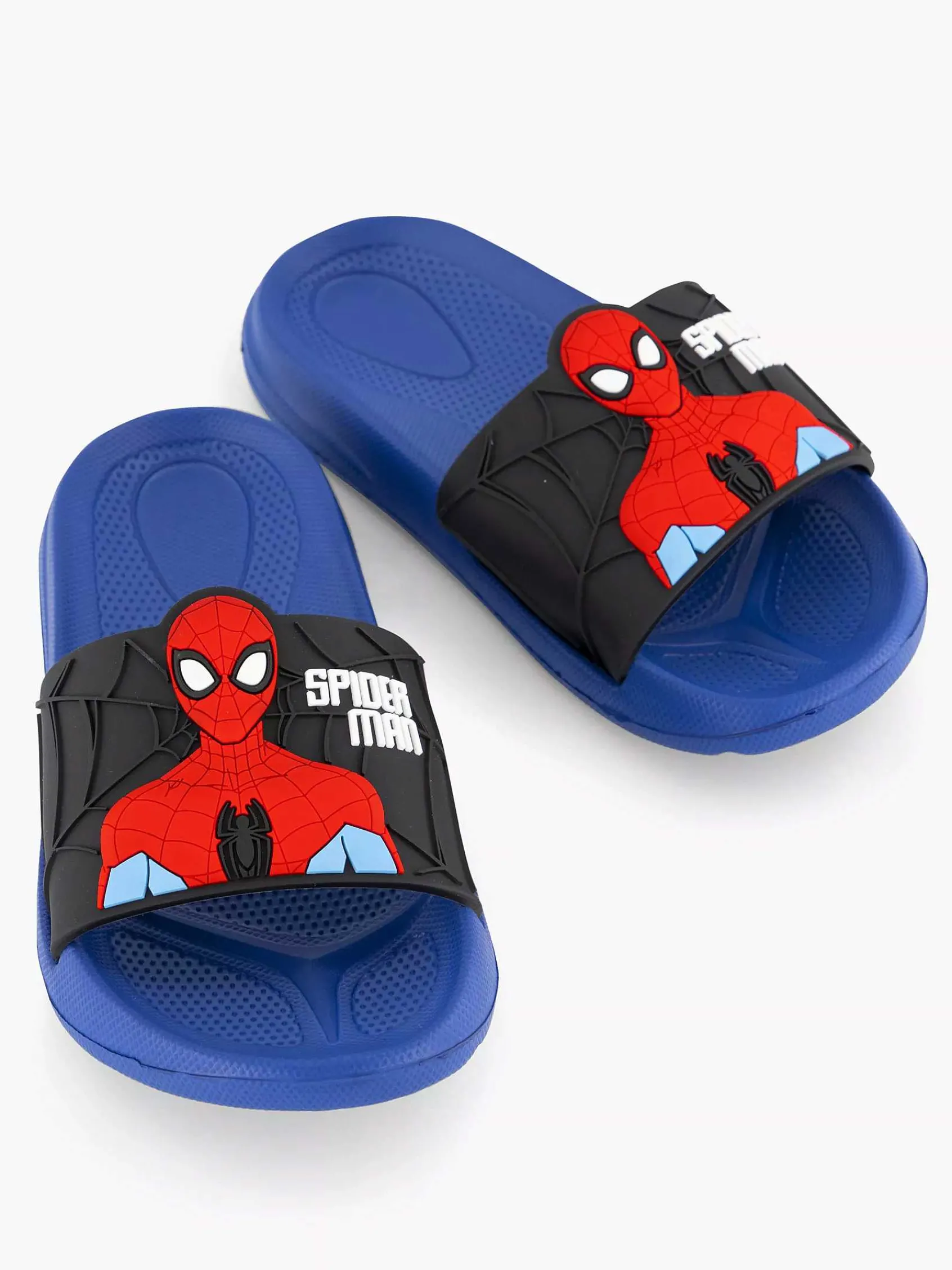 Spiderman Jongensschoenen-Blauwe Slipper