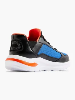 Skechers Jongensschoenen-Blauwe Sneaker Swift Fit - Hands Free