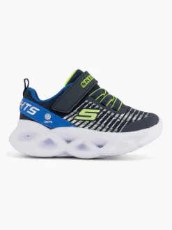 Skechers Jongensschoenen-Blauwe Twisty Brights - Novlo