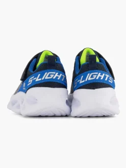 Skechers Jongensschoenen-Blauwe Twisty Brights - Novlo