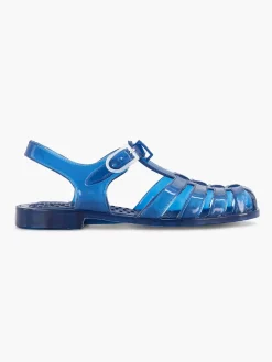 Blue Fin Jongensschoenen-Blauwe Waterschoen Riempje