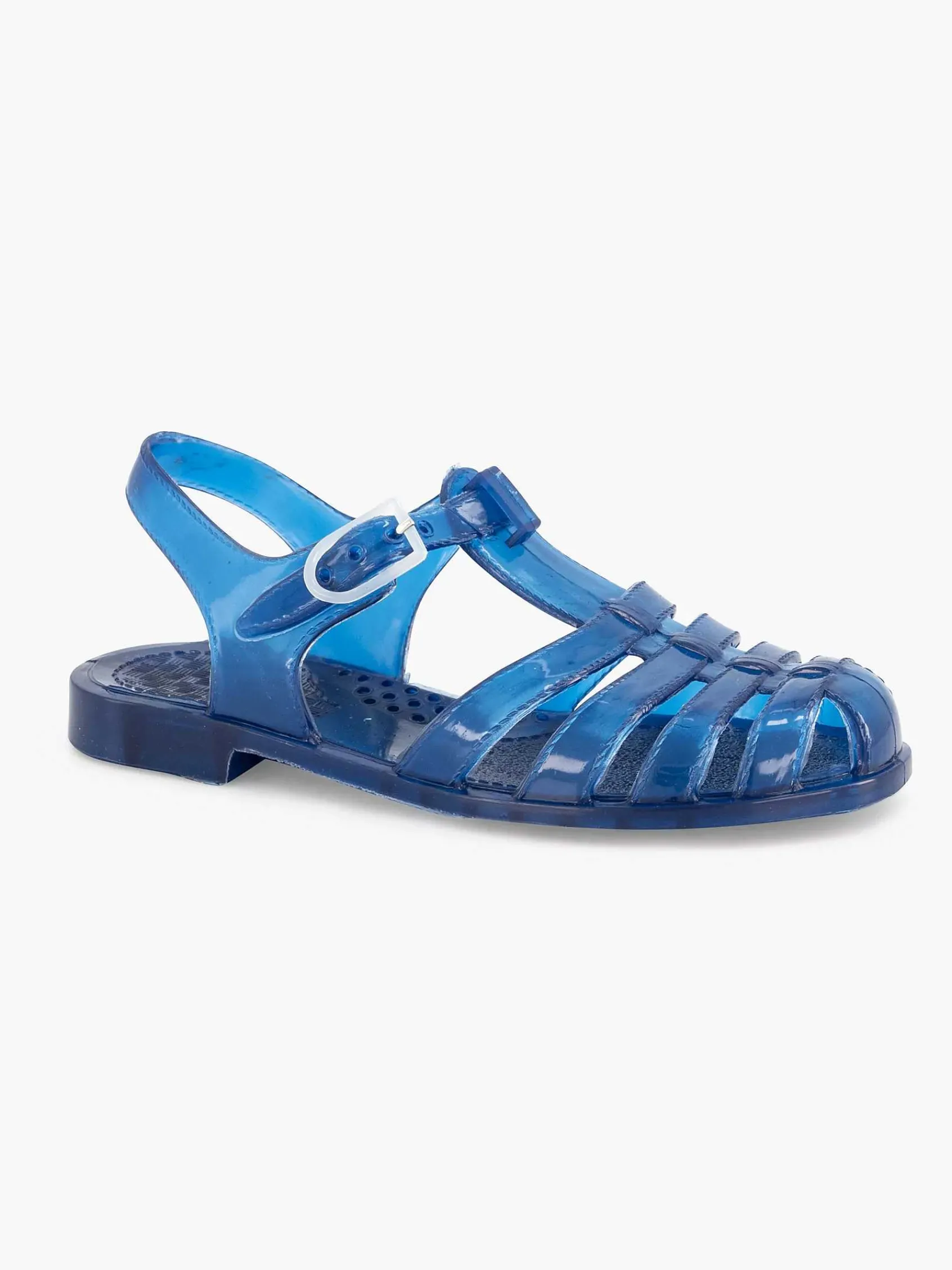 Blue Fin Jongensschoenen-Blauwe Waterschoen Riempje