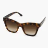 Graceland Online Exclusive Accessoires-Bruine Cat Eye Zonnebril Print
