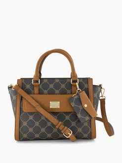 Michael Shannon Online Exclusive Accessoires-Bruine Handtas Print