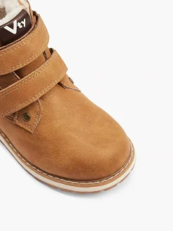 Vty Jongensschoenen-Bruine Hoge Boot